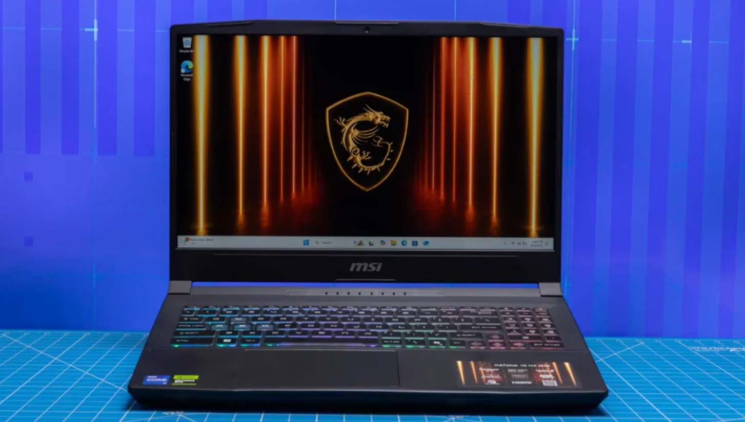 MSI Katana 15 HX laptop
